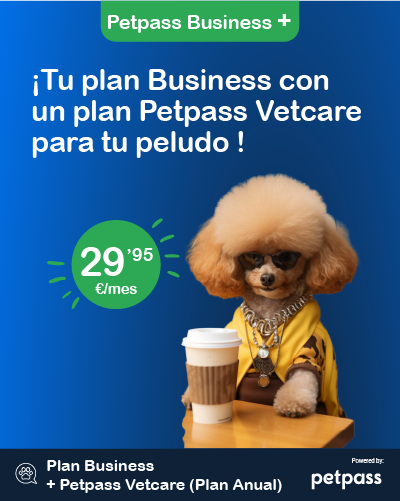 Promociona tu negocio y protege a tu peludo con Petpass - Plan Business Plus